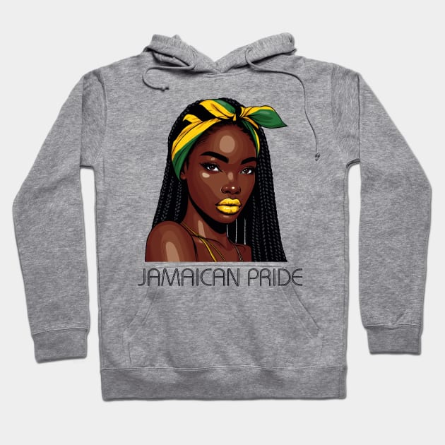 Jamaican Pride Hoodie by Graceful Designs